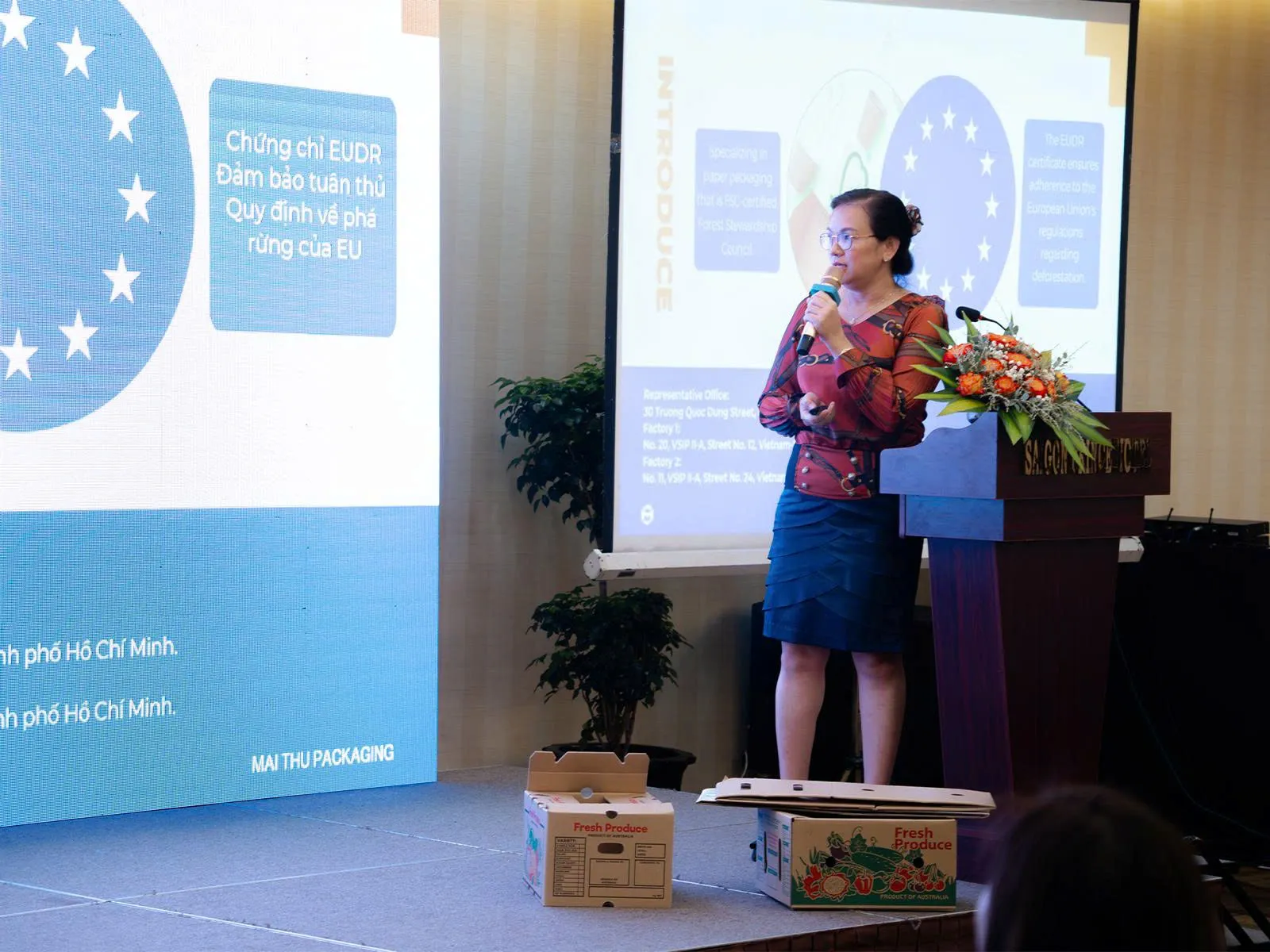 TGĐ Mai Thư Packaging Chia Sẻ Giải Pháp “Nâng Tầm” Nông Sản Việt Tại Hội Thảo Cải Tiến Bao Bì Xuất Khẩu