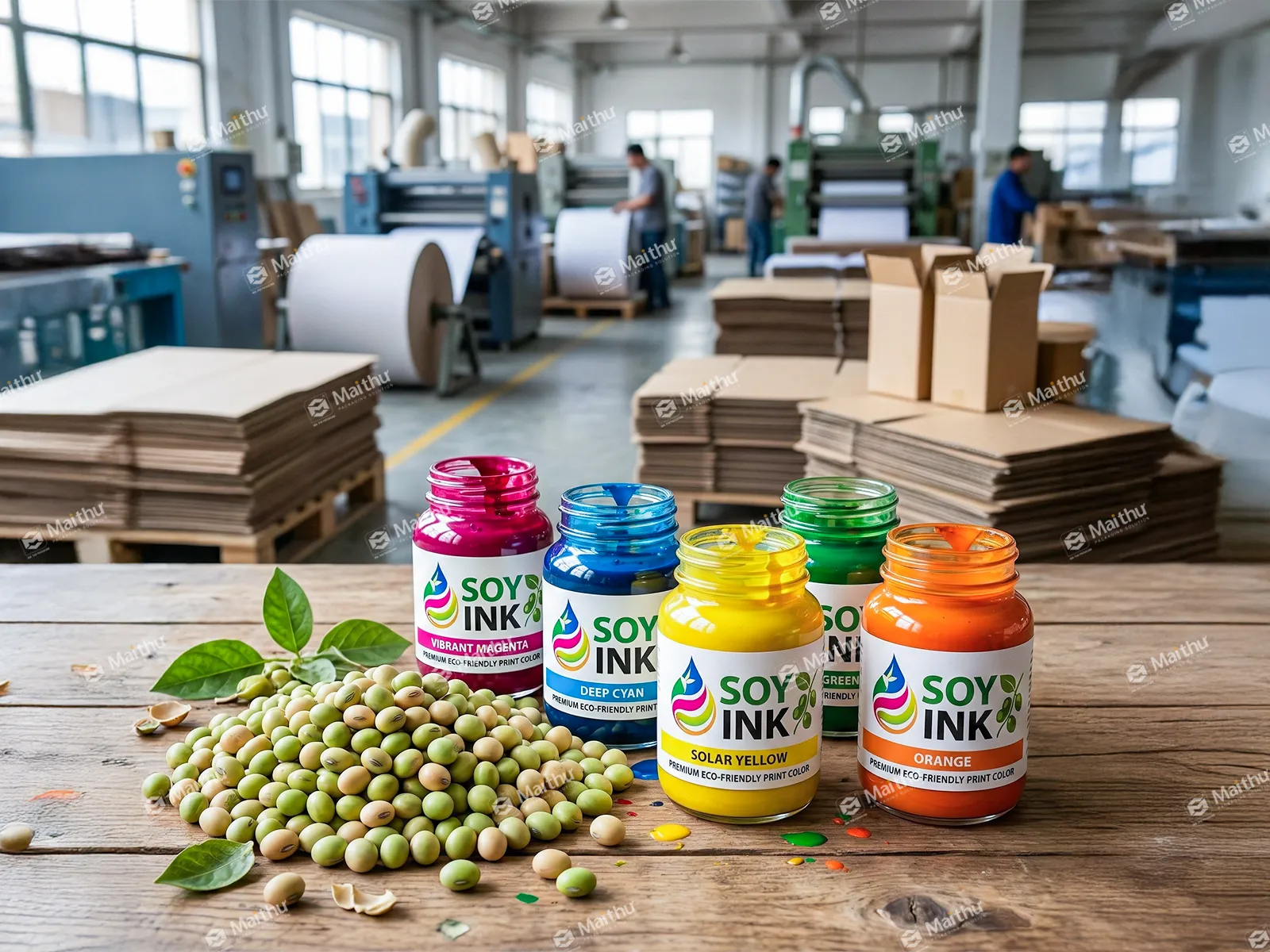 Mực in gốc dầu (Oil-based) vs Mực gốc thực vật (Soy-based): Lựa chọn nào cho bao bì thực phẩm?