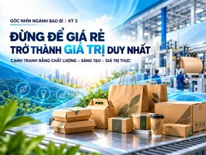 Đừng Để Giá Rẻ Trở Thành Giá Trị Duy Nhất Của Bao Bì Giấy Việt Nam post image